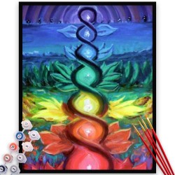 Pictura pe numere (kit), 40x50 cm, M1453