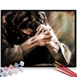 Pictura pe numere (kit), 40x50 cm, M1995